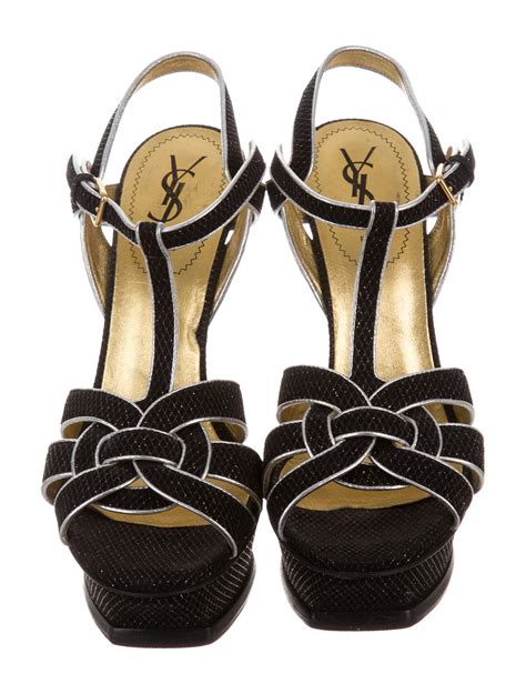 ysl tribute shoes ebay|ysl tribute sandals with tights.